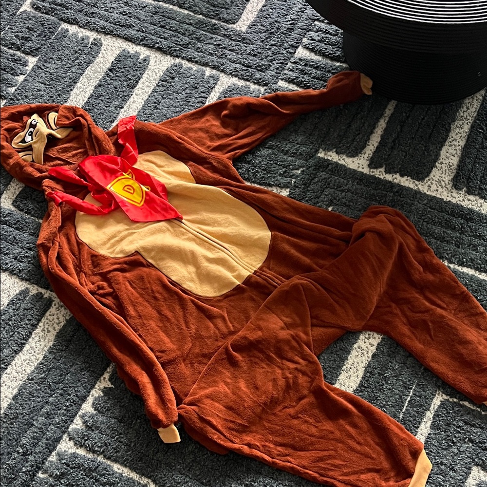 Mens Brown Monkey Costume